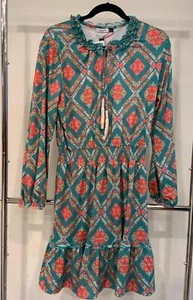 Cabana Life Bohemian Floral Dress - Size Large - Picture 1 of 3
