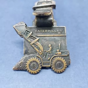 Vintage Caterpillar Watch Fob Front End Loader Tag - Picture 1 of 7