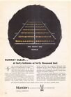 Norden Runway Lights & Submarine Analog Disp Television & Computer Vtg Print Ad