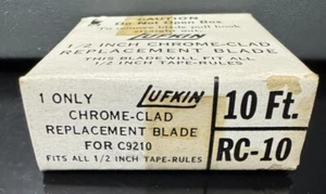 LUFKIN RC10 10x 1/2" ERSATZKLINGE - NEW OLD STOCK (NOS) passt 9210 & andere - Bild 1 von 3