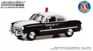 GREENLIGHT 1/43 1949 FORD CLEVELAND POLICE, CLEVELAND OHIO 86635 - Picture 1 of 1