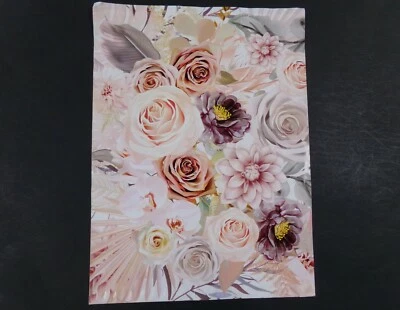 Bolsas sobres de envío de flores pastel 10-100 14x17 BOHO FLORAL de polietileno Foto 1 de 4