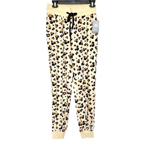 Minnie Mouse Womens Size Small Lounge Wear Pants Animal Print Disney  Sleepwear - Picture 1 of 12