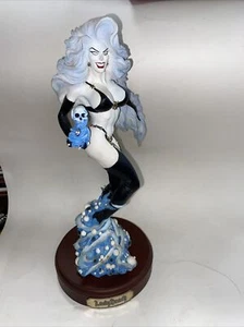 LADY DEATH Limited Edition 12" Statue /3200 Chaos Comics 1995 Moore Brian Pulido - Picture 1 of 9