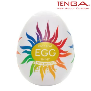 Egg Shiny Pride Edition Disposable Stroker - Ei Penis Stimulator - Bild 1 von 9