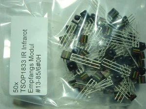50x TSOP1833 IR Infrarot Empfangs Modul #13-85/6#129a - Picture 1 of 5