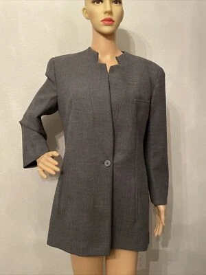 GIORGIO ARMANI Vintage Wool One Button Blazer Size 46 Italy EUC - Image 1 of 4