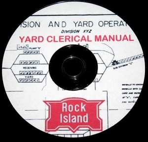 Rock Island Yard Clerical Manual  Pages on DVD - Picture 1 of 12
