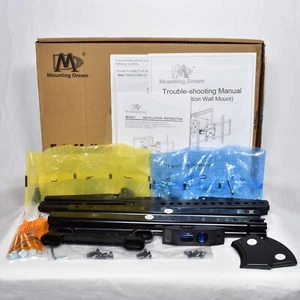 Mounting Dream TV Wall Mount Most 42-84 Inch TV Full Motion TV Mount Swivel Tilt - Picture 1 of 10