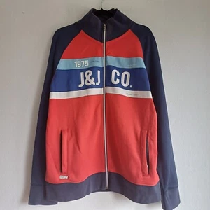 JACK & JONES Mens Tracksuit Top Jacket Blue Size XXL - Picture 1 of 5