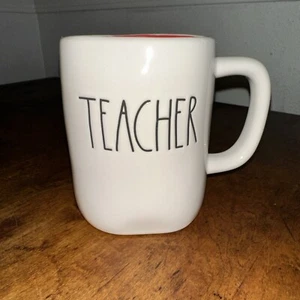 Rae Dunn TEACHER Coffee Tea Mug Cup Teacher Gift, Mother’s Day - Picture 1 of 7