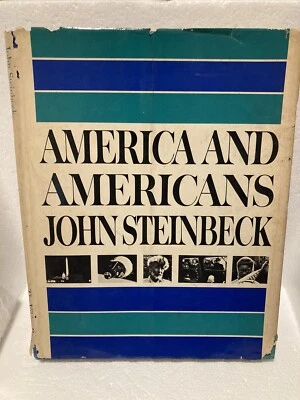 John Steinbeck / AMERICA AND AMERICANS 1st Edition 1966 Foto 1 de 4