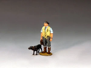 VERY RARE 1:30 figure w dog RAF011 Wing Commander Guy Gibson VC King COuntry - Picture 1 of 1