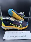 Nike Terra Kiger 9 Obsidian Volt Citron Pulse DR2693-400 Mens Trail Shoes Sz 12