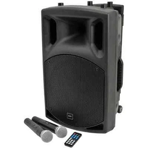 QTX QX12PA 12" Portable PA Speaker with Bluetooth + Wireless Mic - Picture 1 of 4