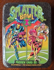 SPLATTER BOWL I Preview Set Factory Sealed 30 Karten Set 1993 Defiant Comics - Bild 1 von 4