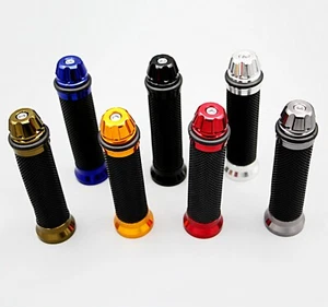 Empuñaduras de mano de barra de mango de 7/8" aptas para YZF R1 R6 Fazer FZS FZR FJR TZR TMAX MT - Imagen 1 de 15