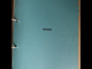 Genuine HONDA H100S Dealership Workshop Manual from Blue Binder 1983 - Picture 1 of 8