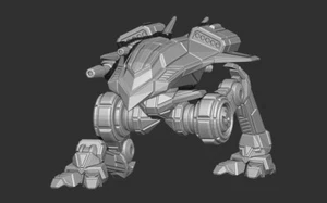 PRD-KL ""Predator"" - Alternative Battletech Mechwarrior Miniaturen - Bild 1 von 3