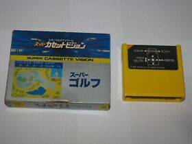 Super Golf Epoch Super Cassette Vision Japan import Boxed no manual US Seller