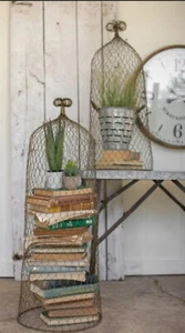 S/M Wire Mesh Cloche Bronze 2 Sizes Available - Picture 1 of 4