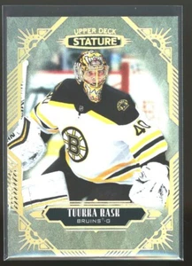 Tuukka Rask 2020-21 Upper Deck Stature Base Card #40 - Picture 1 of 1