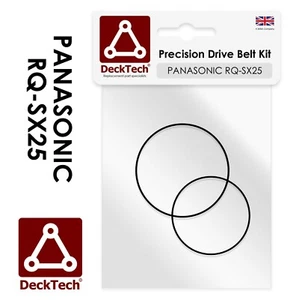 Cinture di ricambio DeckTech™ Panasonic Walkman RQ-SX25 RQSX25 Cinture di trasmissione in gomma - Foto 1 di 3