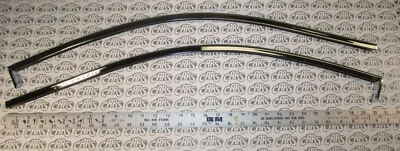 Marcos de ventana superior cromados cuarto trasero Buick & Cadillac 1954-1956. Par Foto 1 de 4