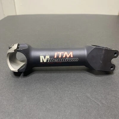 ITM Millenium Black 1-1/8" Threadless x 120mm x 25.4mm Road Bike / MTB Stem - Image 1 of 4