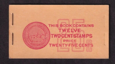 1942 Adams 2c BK97 (with 2 Sc 806b panes 2.5 mm gutters) complete mint - Image 1 of 2