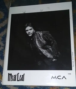 MEAT LOAF Original 1993 8x10 Photo by Michael Halsband MCA PROMO PHOTO - Picture 1 of 2