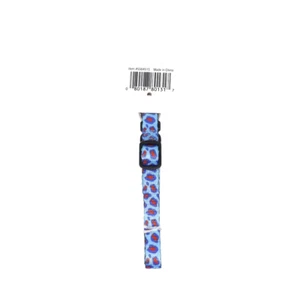 Aspen Pet Dog Dazzlers Adjustable Collar - New - Pink & Blue Cheetah Size XS - Picture 1 of 1