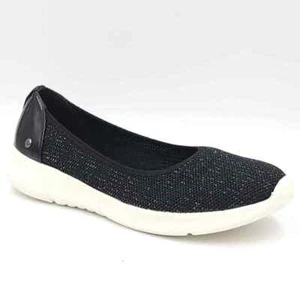 Karen Scott Women Sporty Ballet Flats Kaseena Size US 9M Black Mesh - Picture 1 of 6