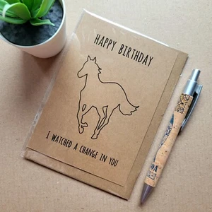 Funny Deftones Birthday Card - watched a change in you - Picture 1 of 3