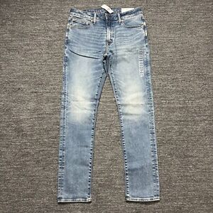 American Eagle Jeans Men 34X34 Air Flex Slim Medium Wash Distressed Stretch NEW
