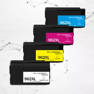 Ink Cartridges Combo Pack for HP 962 XL 962XL OfficeJet Pro 9016 9025 9026 9027 - Picture 1 of 8