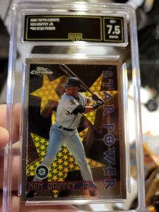 1996 Topps Chrome Ken Griffey Jr #90 Star Power - Picture 1 of 4