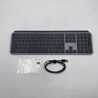 Logitech MX Keys S PC/Mac Wireless Keyboard Graphite - Image 1 of 4