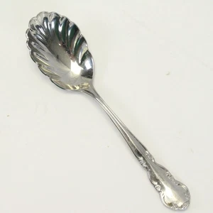 Reed & Barton Dickenson Sugar Shell Spoon 6 1/4" Stainless - Picture 1 of 5