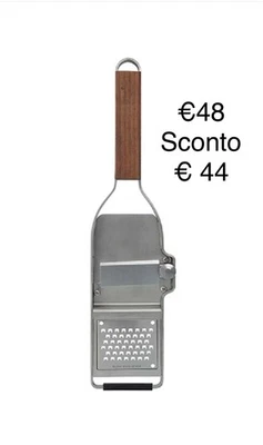 MICROPLANE TAGLIATARTUFI Accessorio 2 In 1 AFFETTA E GRATTUGIA - Immagine 1 di 4