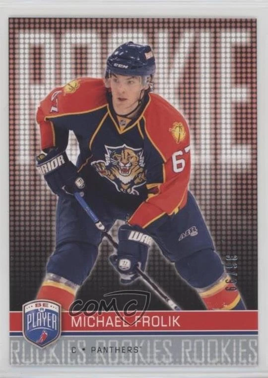 2008-09 Upper Deck Be a Player Rookies /99 Michael Frolik #207 Rookie RC - Image 1 of 2