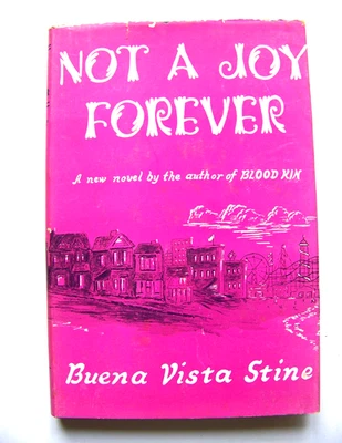 1945 1st Edition NOT A JOY FOREVER By BUENA VISTA STINE  w/DJ - Image 1 of 4
