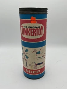 Vintage Tinkertoy No 116 Original Creative Educational Set Starter Only 55 Pcs - Picture 1 of 5