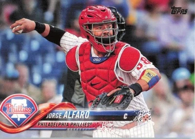 2018 Topps Update Series #US4 Jorge Alfaro Philadelphia Phillies Foto 1 de 2
