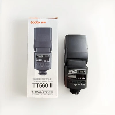 Godox TT560II Thinklite Camera Flash Light Wireless For Canon Sony Nikon Pentax - Image 1 of 4