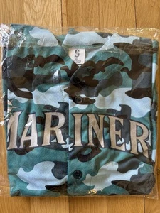 Seattle Mariners Salute to Armed Forces Camo Jersey Size adult XL SGA 4/12 /25 - Picture 1 of 3
