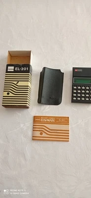 Calculatrice Vintage Sharp EL 201 - Photo 1/4