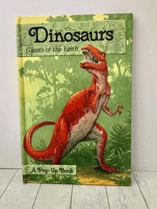 Dinosaurs Giants of the Earth Pop-Up Book Richard Courtney HC 1988 children - Picture 1 of 4