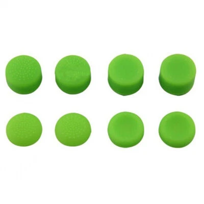 8pcs Black Silicone Thumb Stick Grip Cover Caps For PS4 & Xbox One Controler - - Image 1 of 4