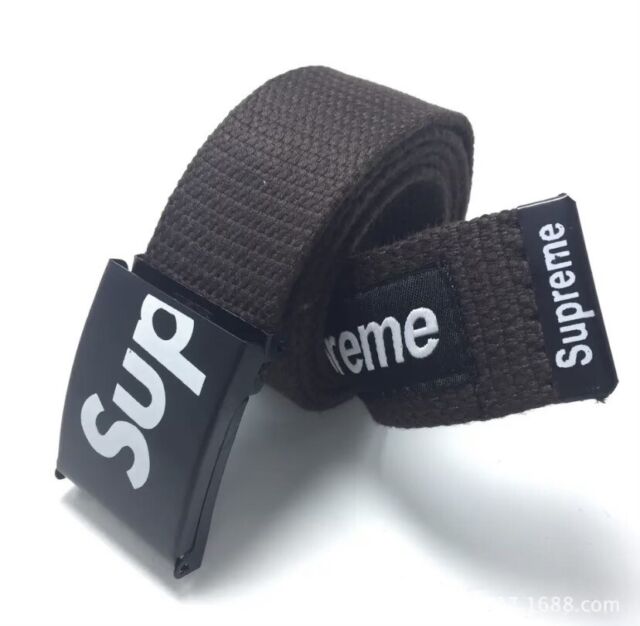 Supreme Repeat Leather Belt